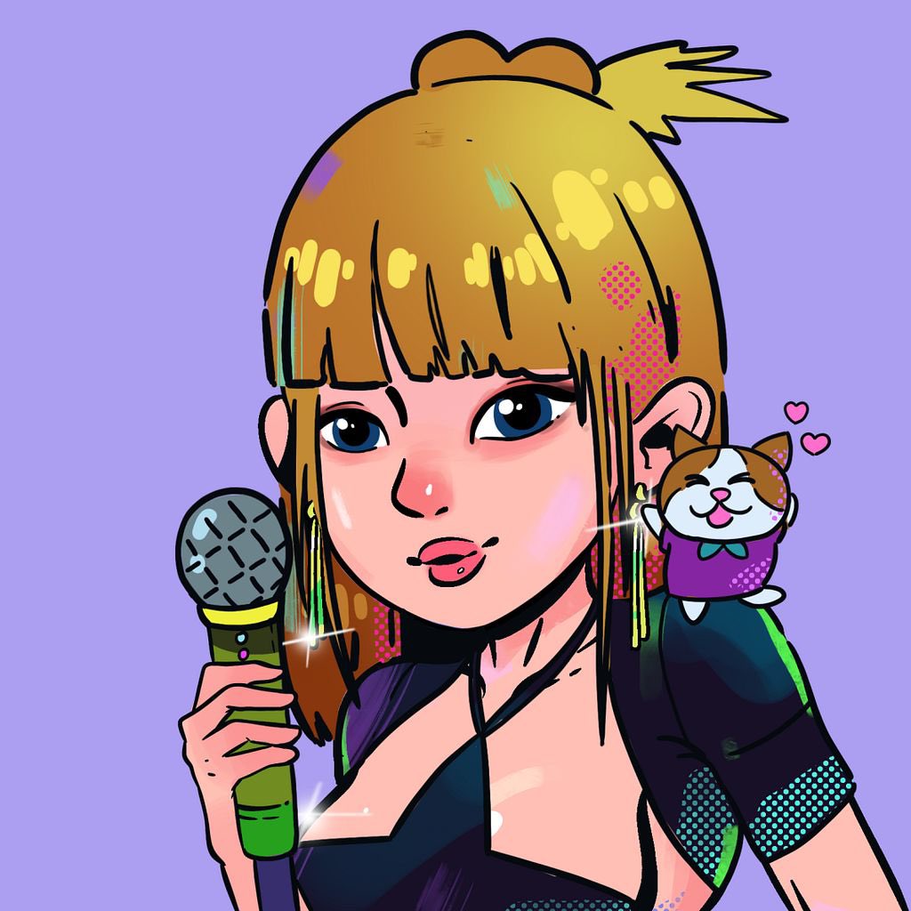 BytepopNft's tweet photo. 🌟 Show us your style, BPopers! 🌟
Flex your Pretty Venom NFTs with the mic 🎤 traits and let the world see your unique collection.
Share your favorite pieces and tag us for a chance to be featured! Let's celebrate the beauty of our girls!🎤✨
#PrettyVenom #NFT https://t.co/6N0mwIhRzV