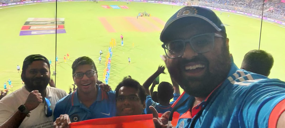 North Stand Gang - Wankhede tweet media