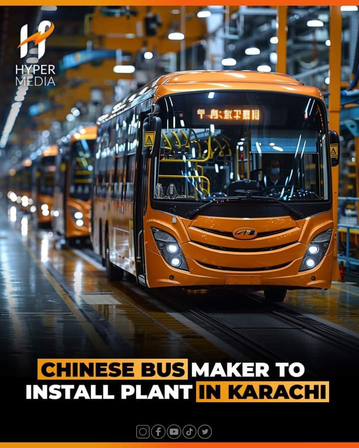 mahwishzafar7's tweet photo. A major Chinese bus maker has decided to install a manufacturing plant of intra-city, EV buses in Karachi.
#chinese #busmaker #manufacturing #Karachi #ev #technology #EVBus https://t.co/BS0a87tKyC