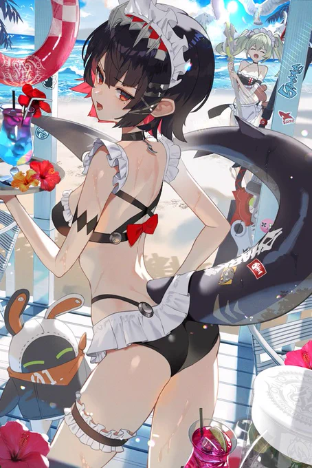 7月に公開したイラストのタイムラプス無編集版の再配布します。ダウンロード期限は8月10日までです。 