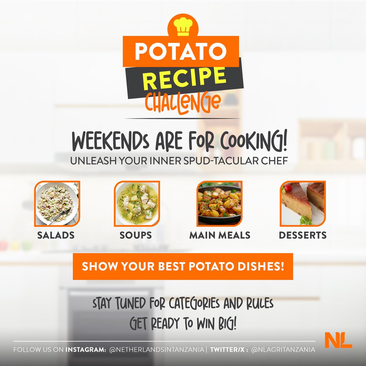 Weekends are for cooking! Join the Potato Recipe Challenge and showcase your most creative, tasty potato dishes - from salads to soups, main meals to desserts. Stay tuned for challenge details, and get ready to win big!#shindanolamapishi #potatorecipechallenge
#mapishiyaviazi