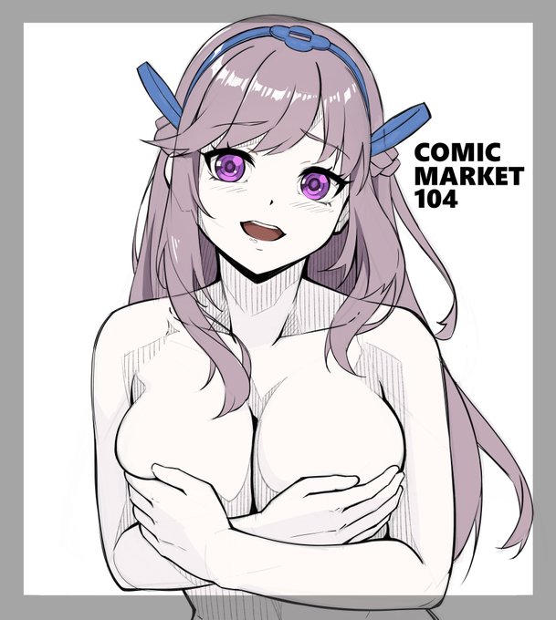 手ブラアイシャ❤

ラスオリ色紙イラスト制作中～
ラストはアイシャ81号!
アイシャまで手ブラにさせてしまった司令官をどうか許してください🙇‍♂️

#LastOrigin
#라스트오리진
#C104 