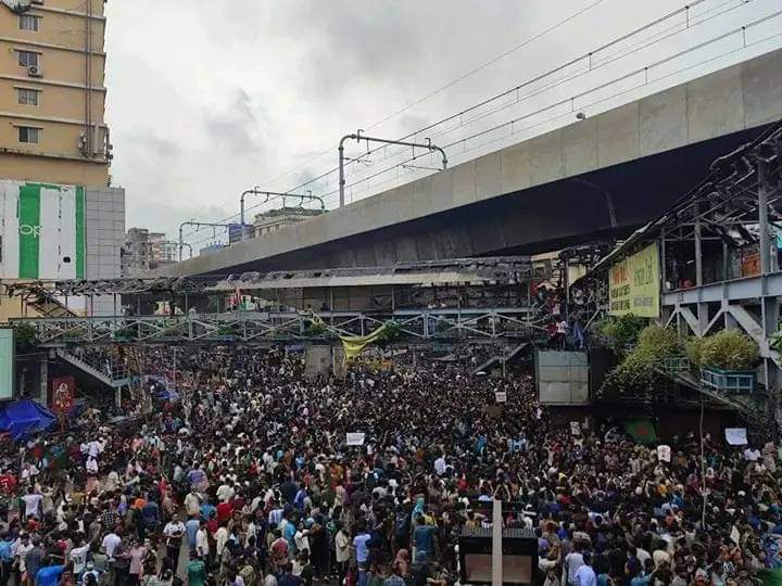 ahsanhabibsakib's tweet photo. Mirpur today!
Everyone is on the streets today with #OneDemand, Sheikh Hasina's resignation. People of #Bangladesh want freedom from dictatorship.
#StepDownHasina https://t.co/JarBPsaU90