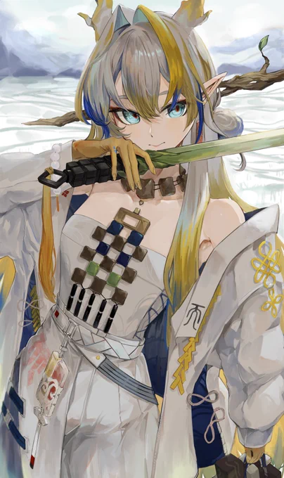 シュウさん無事お迎えできた記念#アークナイツ #Arknights 