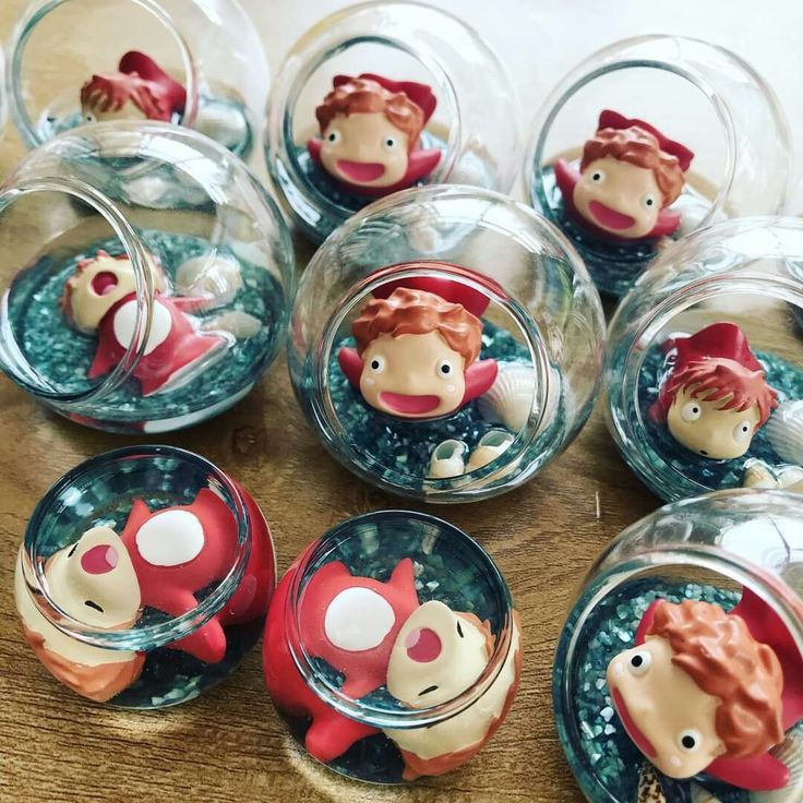 Ponyo figurines 🌊