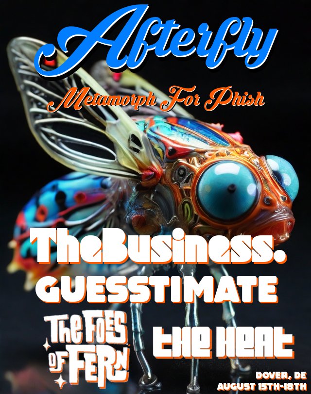 Also heading back to <a href="/fterfly/">Afterfly</a> 8/15-18 while phish is in townnnn, fun music and times all weekend 🥰