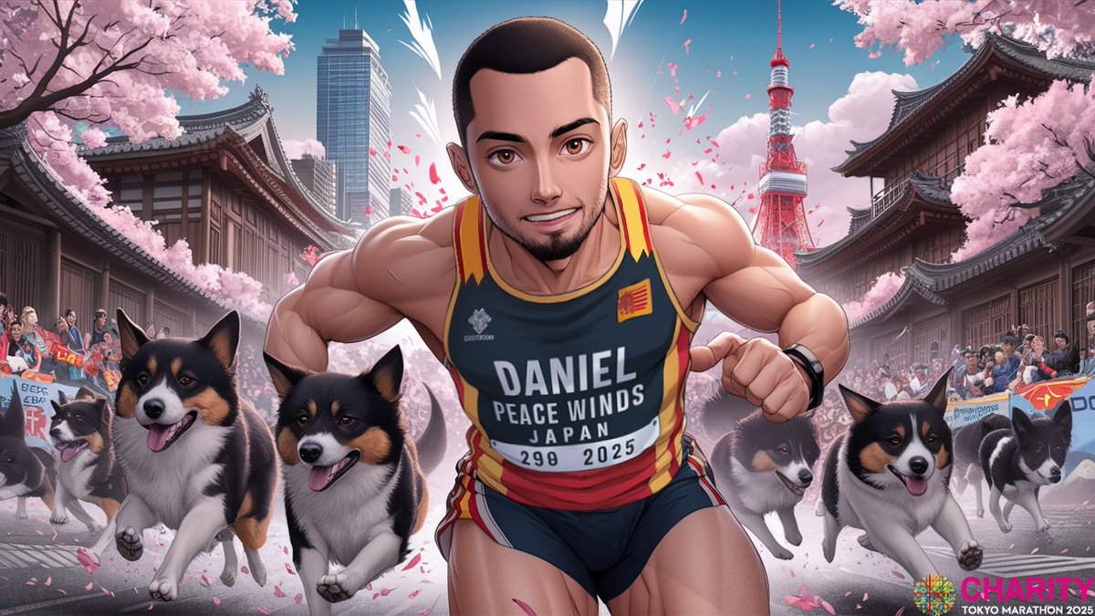 ddr_esp's tweet image. Excited to share that I&apos;ll run the #TokyoMarathon for @PeaceWindsJapan, aiming to complete my @WMMajors journey! 🏃🏻‍♂️🐕
Help me support this incredible cause that saves lives &amp;amp; rescues abandoned dogs. Every donation counts! 🙏❤️ #RUNwithHEART
Donate here 👉🏻 gofund.me/5298fef6