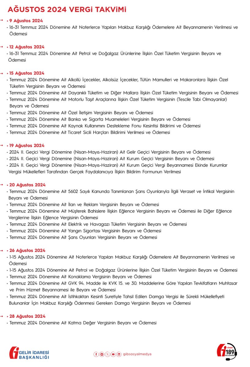 Bu kadar beyanname bildirim olur mu? 
Sadece maliye bakanlığında 30 dan fazla beyan bildirim var.Listeye kendiniz yapar gibi bakın 
Sn. <a href="/memetsimsek/">Mehmet Simsek</a> 
Bildirimleri, beyannameleri sadeleştirin,,  Angaryalara Hayır. 

#MaliMüşavirinSesiniDuy
#MaliMüşavirMitingi
#türmob
<a href="/HMBakanligi/">T.C. Hazine ve Maliye Bakanlığı</a>