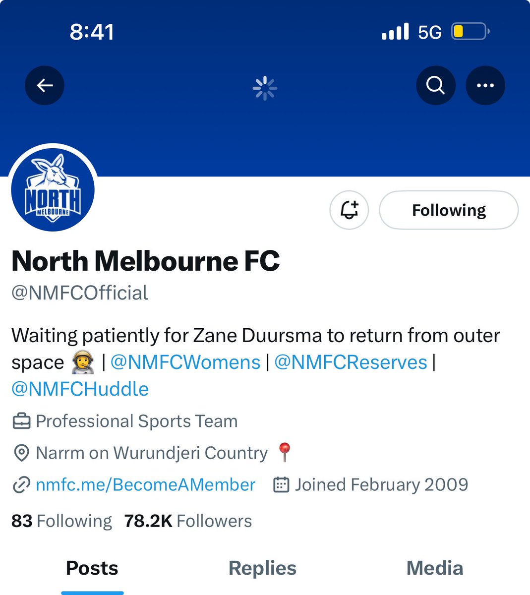 elite banter <a href="/NMFCOfficial/">North Melbourne FC</a>