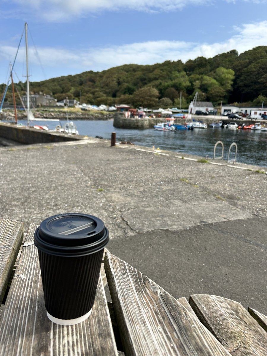 craigmilneDHT's tweet photo. Morning coffee by the harbour #mentalreset https://t.co/Y9SabEmGrK