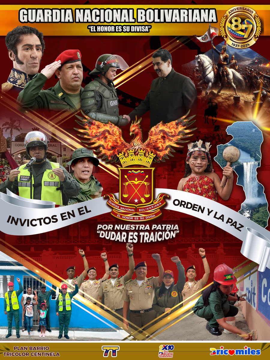 #03Ago Buenos días a nuestro Pueblo Venezolano, seguimos firmes y comprometidos para garantizar la paz y el bienestar de nuestro Territorio Nacional.
