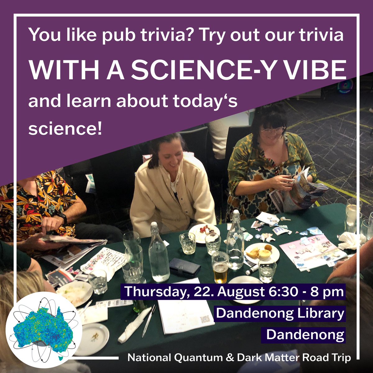 We’re organizing a pub quiz at the Dandenong Library! Come around! Register: trybooking.com/events/1243544…