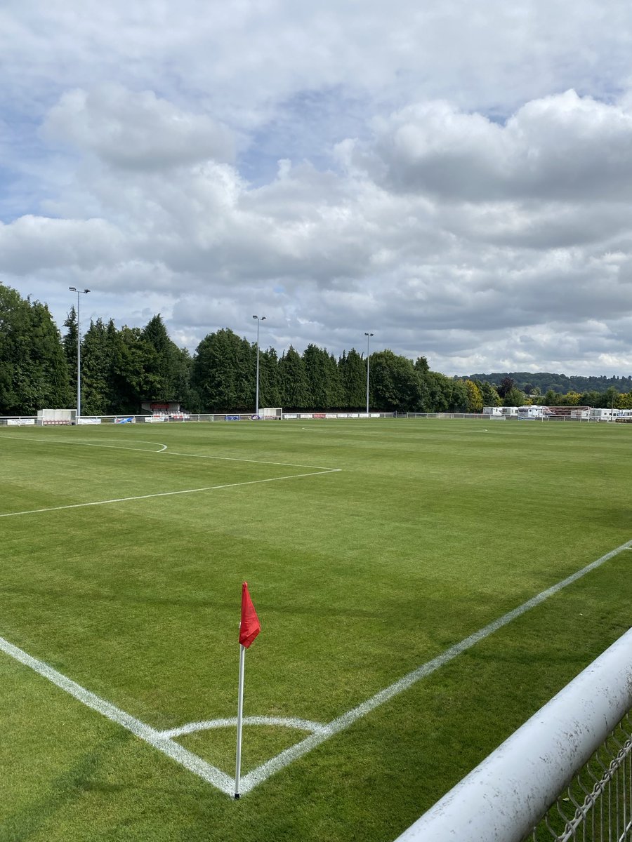 Meadowbank ready for the first league game of the season 🌳🌳🌳🌳