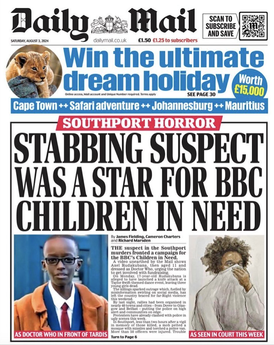 SimonElmer2022's tweet photo. The corporate media has made it clear that, if you’re a foreigner in the UK, you can do anything, including murder English children, and it will defend you; while if you’re English and dare to protest you will be branded ‘far-right’, ‘thugs’, ‘rioters’, ‘bigots’ and ‘racists’. https://t.co/WFJcKRyfxZ