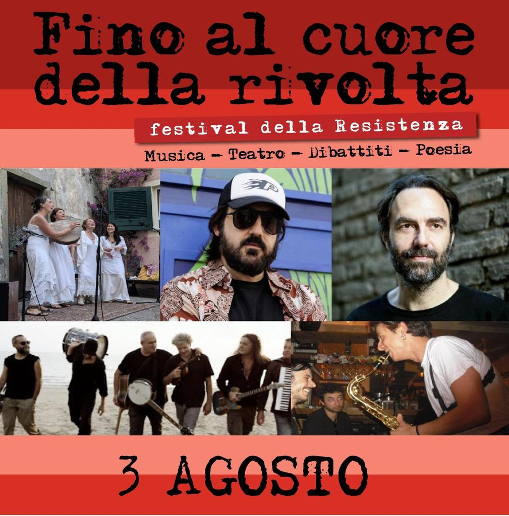MaRFosdinovo's tweet photo. 📣 Iniziato ieri il XX #Festival della Resistenza al #Museo Audiovisivo della Resistenza con i saluti istituzionali, il dibattito sull'80° della #Resistenza e il dialogo Maggiani - Lella Costa 👉Oggi via al programma del primo weekend lungo del Festival con @NeriMarcore e #Piotta https://t.co/Egha8AOAcj