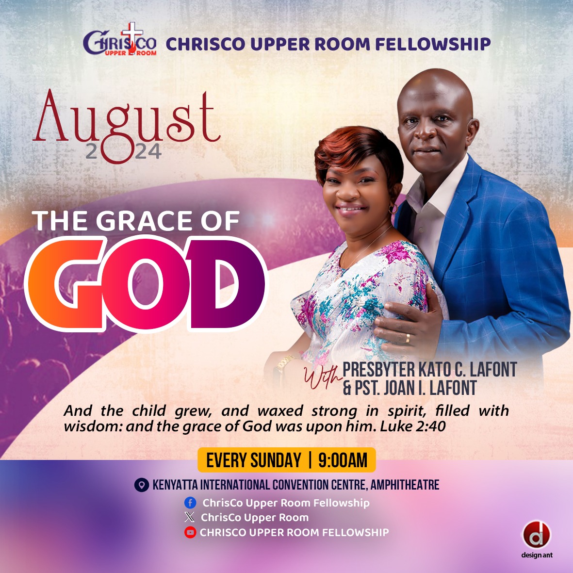 CUpperRoom's tweet photo. Welcome to our Sunday Service tommorrow from 9am at KICC(Amphitheater hall)
Psalms 33:1-2 NKJV
[1] Rejoice in the Lord, O you righteous! For praise from the upright is beautiful. [2] Praise the Lord with the harp; Make melody to Him with an instrument of ten strings.

#CURF https://t.co/qUBUFJQinv