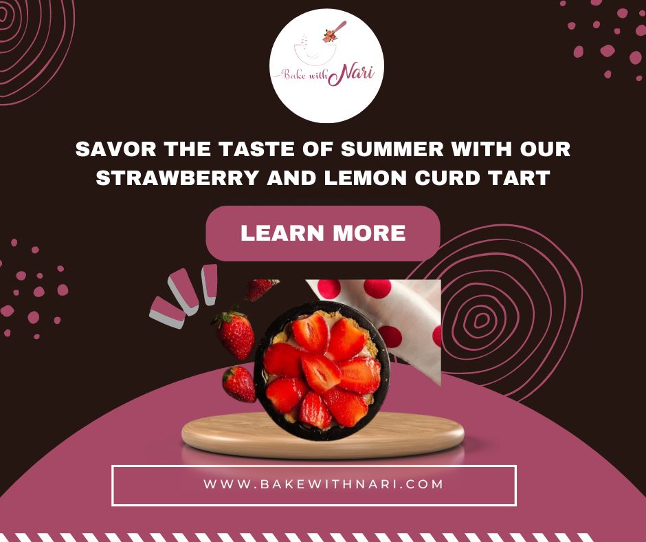 bakewithnari's tweet photo. Enjoy a burst of flavor with our Strawberry and Lemon Curd Tart.

Learn more: https://t.co/M7NqUXPH2z

#Strawberry #lemon #DeliciousDesserts #FruitLovers #TartPerfection #FreshFlavors https://t.co/3AOr4jFLjR