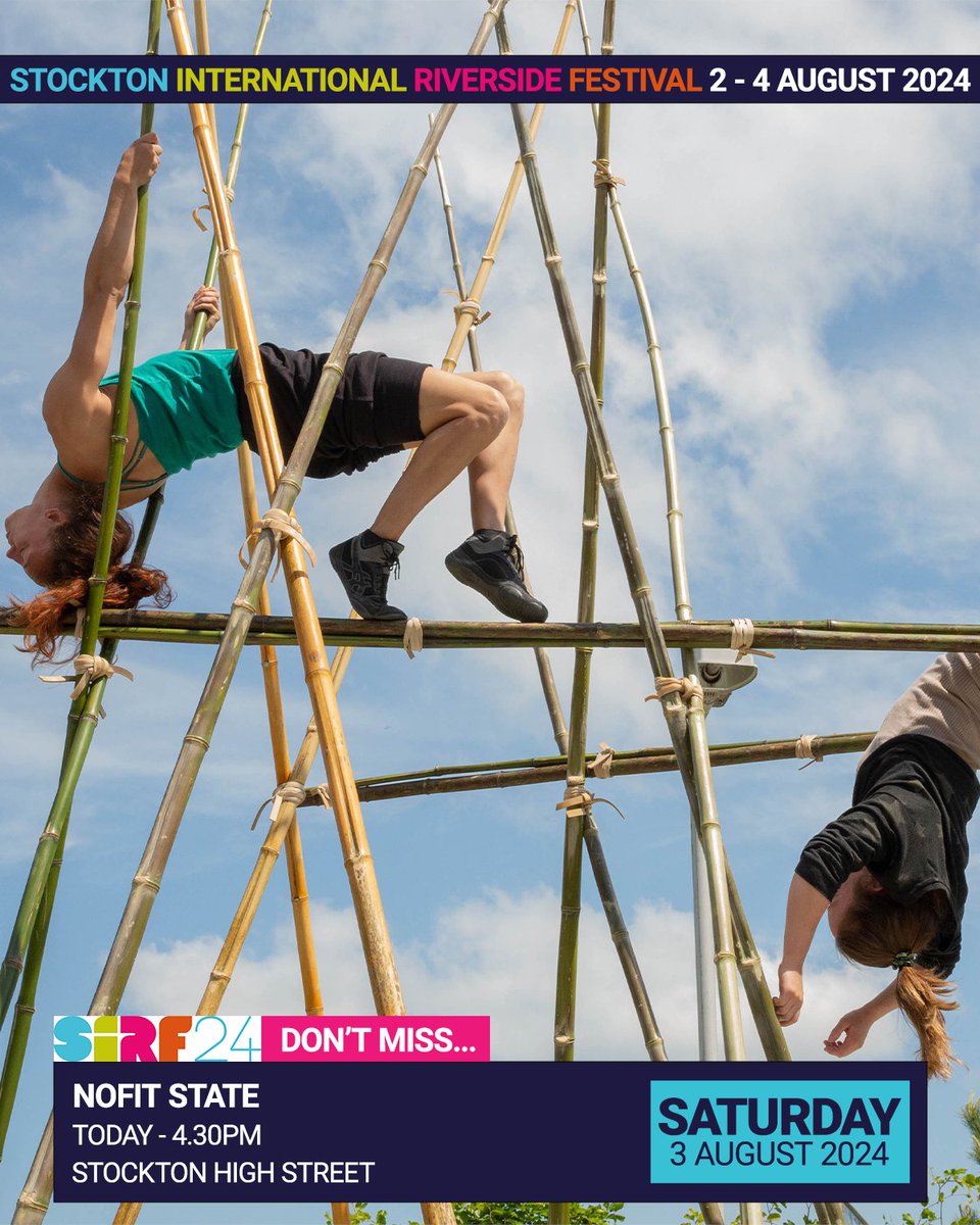 Stockton-on-Tees Borough Council (@stocktoncouncil) on Twitter photo 2οΈβ£π It's day two of this year's <a href="/SIRF_Stockton/">Stockton International Riverside Festival (SIRF)</a> and there's another packed programme for all the family to enjoy!
π₯³ There are a whole range of acts around Stockton Town Centre from 1pm through until 10pm. Come and join us! 2οΈβ£π It's day two of this year's <a href="/SIRF_Stockton/">Stockton International Riverside Festival (SIRF)</a> and there's another packed programme for all the family to enjoy!
π₯³ There are a whole range of acts around Stockton Town Centre from 1pm through until 10pm. Come and join us!