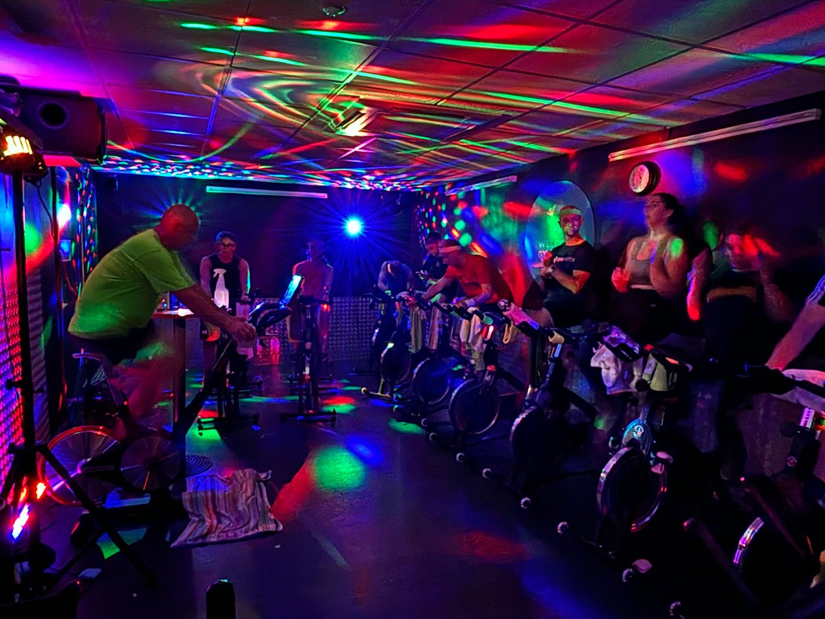 Spinathon 2024 now in full session . Raising money for Chesham 1879 public access defibrillator. 
Well done Scotty - Proactive First Aid Training for setting up the event and Welcome Gym - Chesham for hosting .