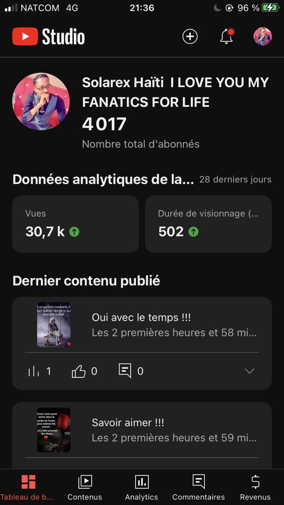 SEX MWEN - Solarex Haiti  FT  Mikaïl [ Music Video lyrics Official ][L💕VE] youtu.be/gAzCl9Ukhhc?si… via <a href="/YouTube/">YouTube</a> 👆👆Map di mèsi ak 4000 Zanmi ki gentan banou l💕ve la , nap tan’n lòt Zanmi yo  Solarex Haïti trè byen to 8 music ( epe)yo ap soti Zanmim rete branche. One l💕ve.