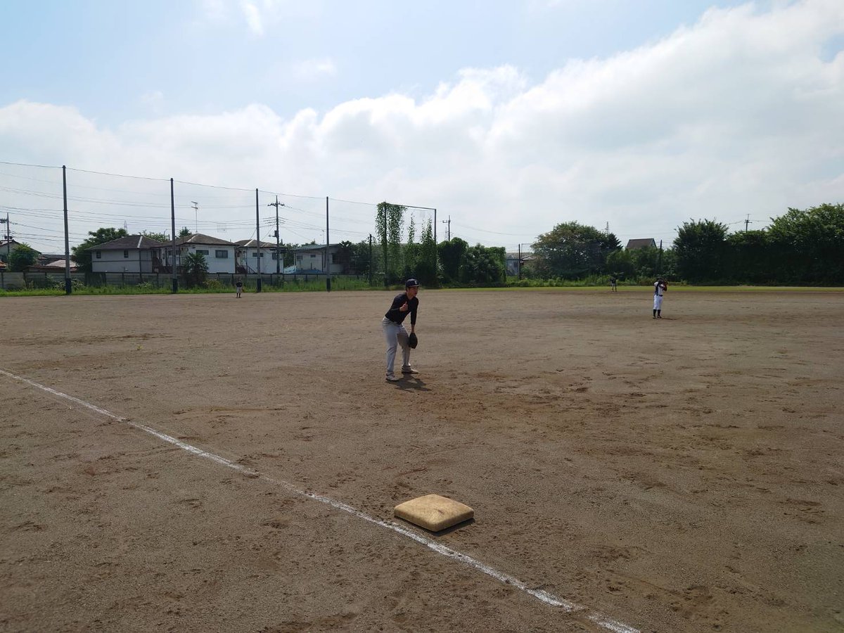 uuob_bbc1957's tweet photo. 活動報告　8/3（土）
TSK様　合同練習
３チームに分けての実戦形式。暑い中、審判の方にも来ていただき、良い練習ができました👍 https://t.co/zKubbsqdel