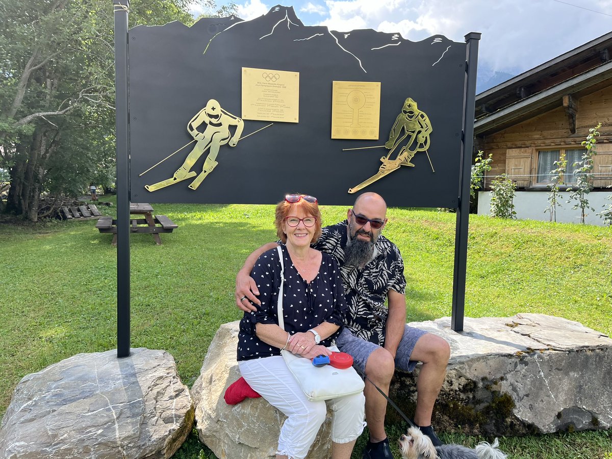 Inauguration de la sculpture de Lise Marie Morerod