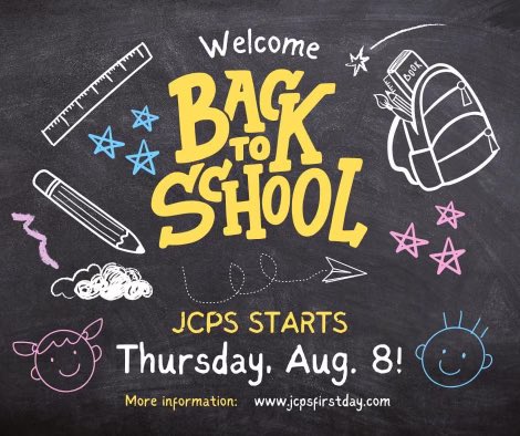 🎒BACK TO SCHOOL | We are excited to welcome students for the ‘24-‘25 school year! Our first day of school is Thursday, August 8! #WeAreJCPS