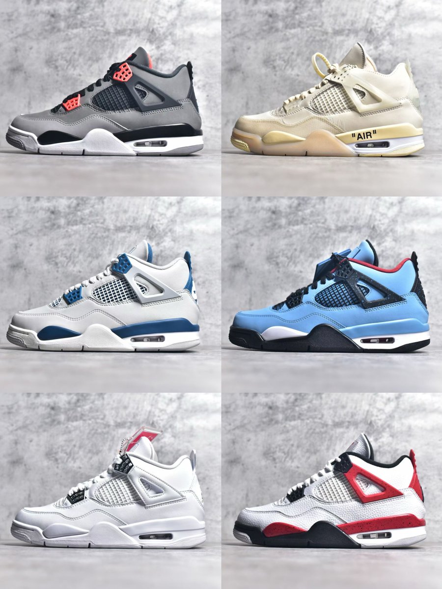 OFB686868's tweet photo. 新货🚀#秒杀💰450‼️
Air Jordan AJ4
市场最强性价比诞生
纯原大厂支线产品 圈内最强四代工厂出品 独家外贸特供
耗时半年巨作 全套原纸板楦头开发
尺码：40 - 50.5

详情及其他欢迎➕简介V(Gideonh98)

#潮鞋 #乔丹 #AJ #空军 #Dunk #莆田鞋 #鞋子 #耐克 #阿迪 #Nike #AirJordan #Yeezy #AJ4 https://t.co/tsr2TOnmzJ