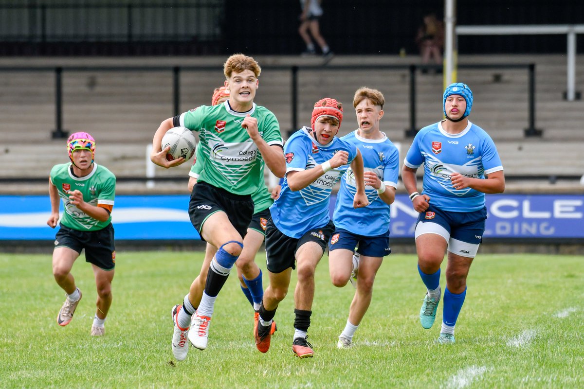 It ends all square between West Wales and East Wales at <a href="/neathrfc/">Neath RFC</a> which sees West win the <a href="/WalesRugbyL/">Wales Rugby League</a> Under 14 Origin series 🏉