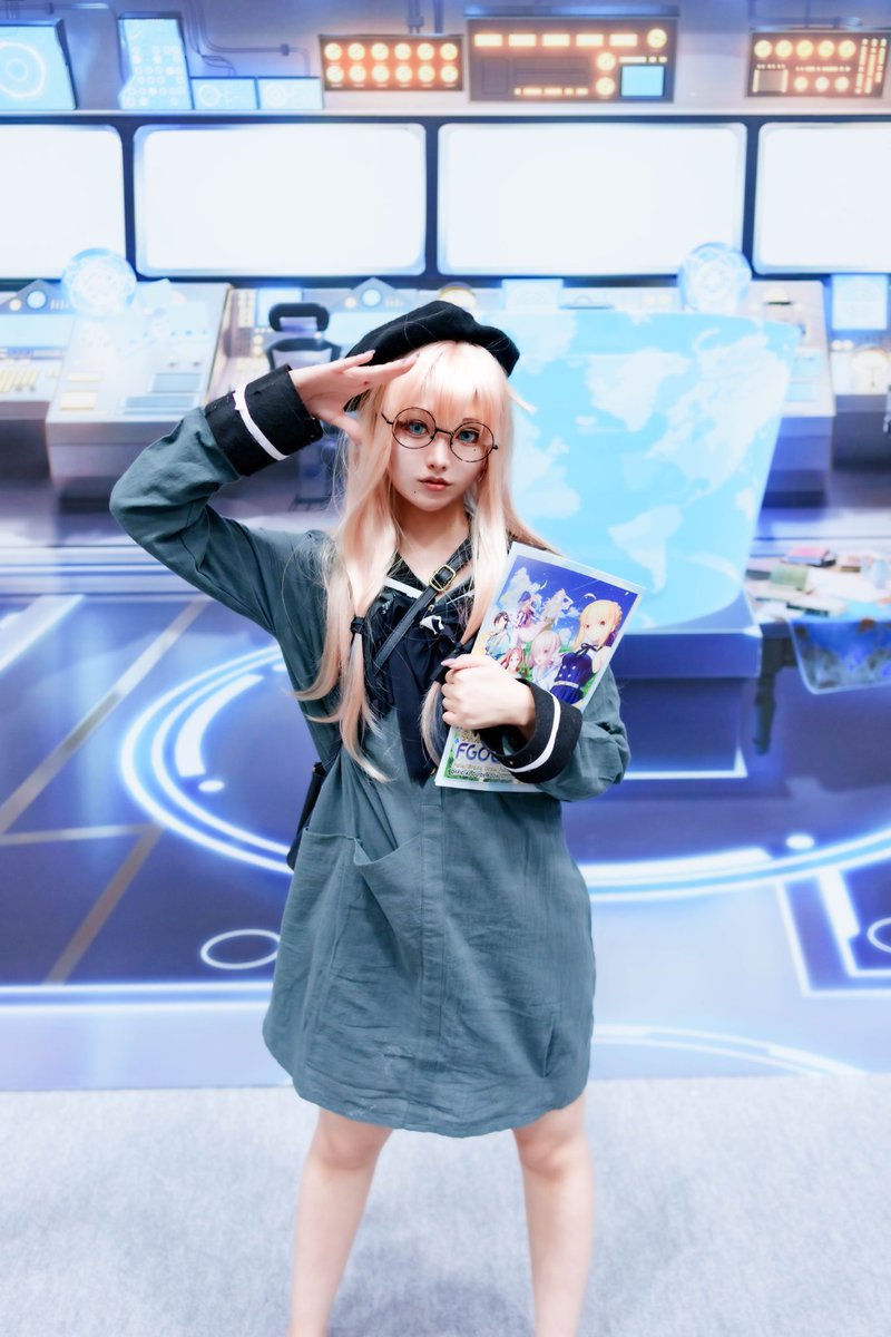 fgoフェス1日目、ネモ・プロフェッサーでコスプレ参加してました