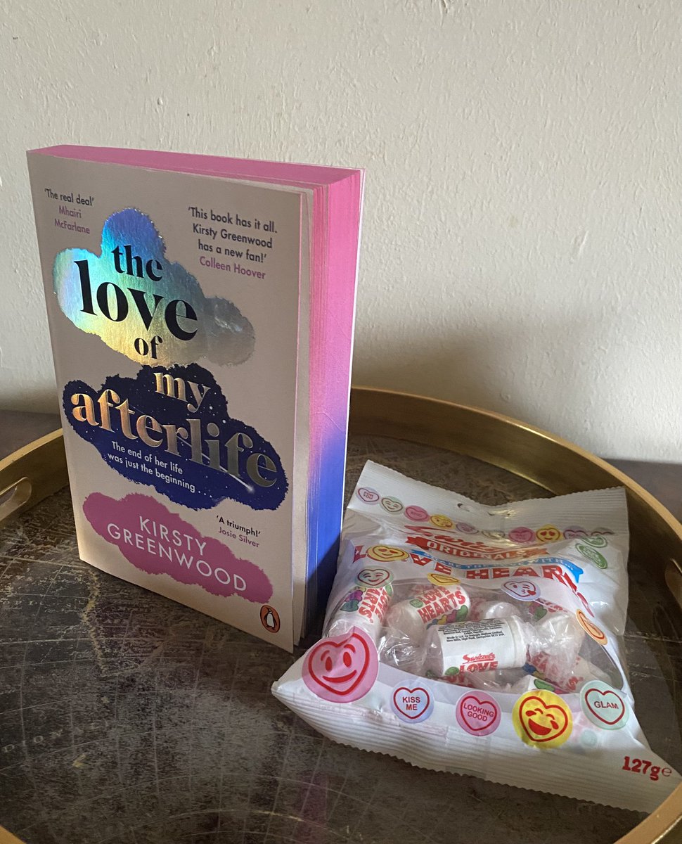 Happy Saturday! I thought I’d start the weekend with a giveaway. Win a sprayed edge copy of The Love of my Afterlife and a bag of love hearts. Repost &amp; follow to enter. UK only. Closes 05/08/24 at 11.59pm.