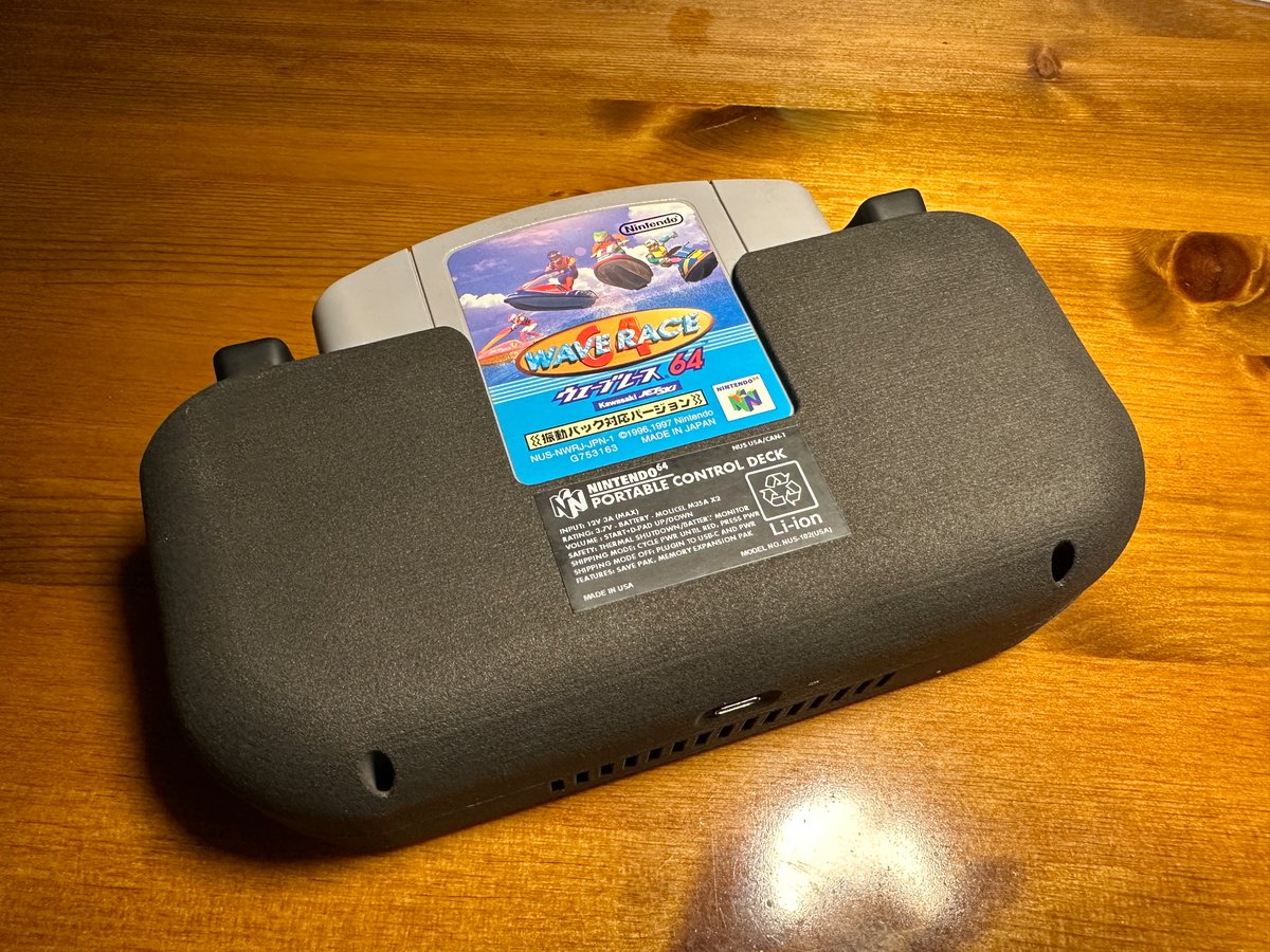 GGultch's tweet photo. What better game to play through on a freshly built N64 portable? #RealHardware #JiggiesOfTime https://t.co/LyNNYaEKfe