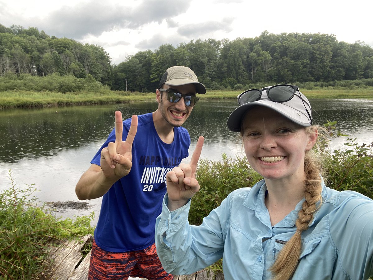 LimnoEllie's tweet photo. Decided to “end” summer on a high note— we’ve sample 27 ponds in the last 12 days!

And we’ll add 13 more to the total next week!

Kudos to my undergraduate research assistant, Hunter Heyden, for powering through this tough field work with me! I promise, we’ve had a lot of fun! https://t.co/UVDCbX936P