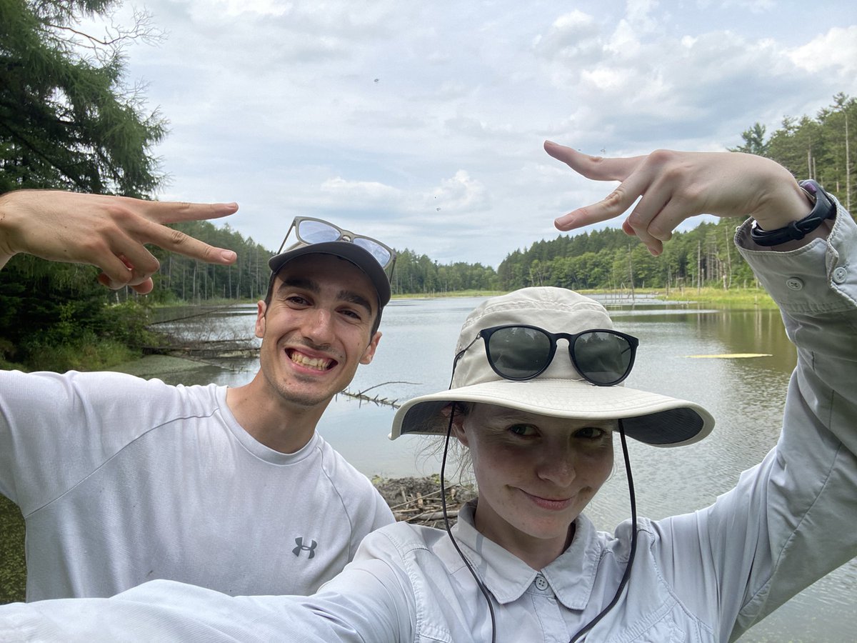 Decided to “end” summer on a high note— we’ve sample 27 ponds in the last 12 days!

And we’ll add 13 more to the total next week!

Kudos to my undergraduate research assistant, Hunter Heyden, for powering through this tough field work with me! I promise, we’ve had a lot of fun!
