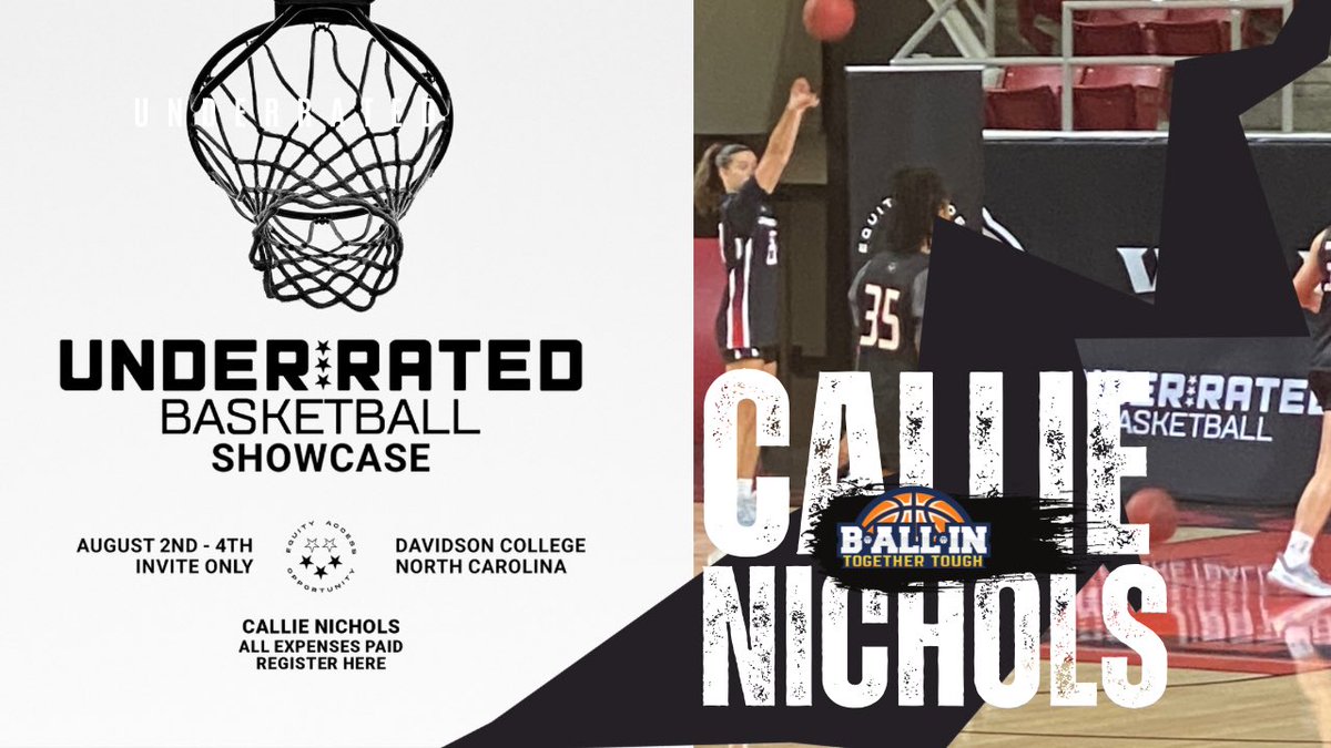 ALL IN 🏀 (@allnhoops) on Twitter photo Congrats <a href="/CallieNichols_/">Callie</a> on earning the opportunity to participate in the <a href="/underrated/">Underrated Basketball</a> basketball showcase this weekend at Davidson. The top 16 girls and 16 boys from the <a href="/UAbasketball/">Under Armour Basketball</a> Rise circuits selected to participate in this invite only event all because you went ALL IN Congrats <a href="/CallieNichols_/">Callie</a> on earning the opportunity to participate in the <a href="/underrated/">Underrated Basketball</a> basketball showcase this weekend at Davidson. The top 16 girls and 16 boys from the <a href="/UAbasketball/">Under Armour Basketball</a> Rise circuits selected to participate in this invite only event all because you went ALL IN