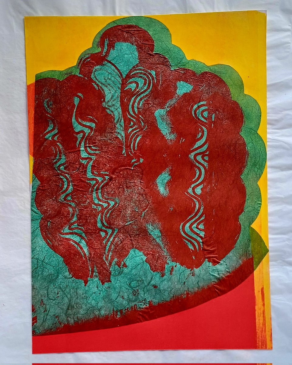 CatPigeons's tweet photo. Playing with photo lithography prints, collaging and adding paint, to generate new directions to take the plates.
#collage #photolithography #cactus #stilllife
#wip #print #printmaking #printlove https://t.co/j9ZOnwvKDX
