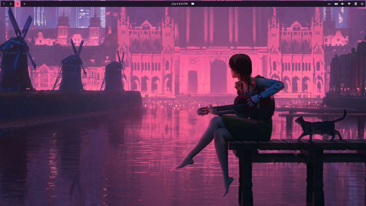 COSMIC_desktop's tweet image. Loving this pink #COSMICdesktop theme! What colors will you choose? The Alpha is coming August 8th!