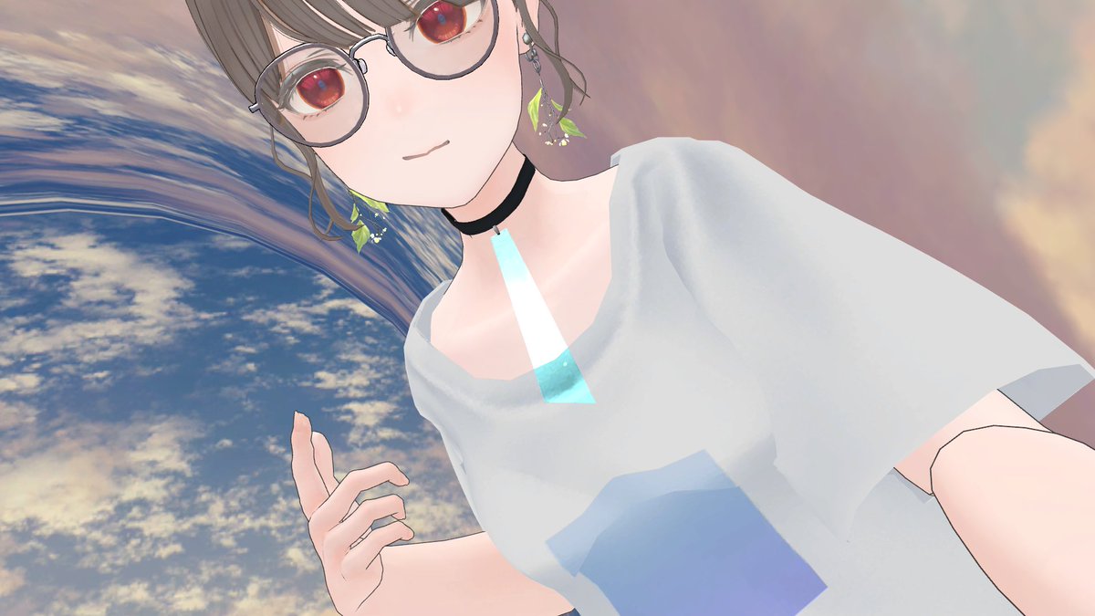 choribeans's tweet photo. 脳内をよぎったunity画面を見ていて似てると思って着せてみたら…かなり近い体形をしていたので着回しができそう👗
ピッタリしたものでなければかなり合わせやすいのは捗りそう！

写真のTシャツは「紅雨の降る蒼」さんのロンＴ
https://t.co/VtqSlRF5ii

#Lowtus #LSbody #VRChat https://t.co/K2cPqYXB4g