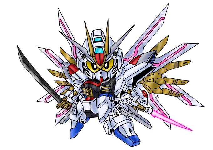 #見た人も無言で二刀流を貼る 