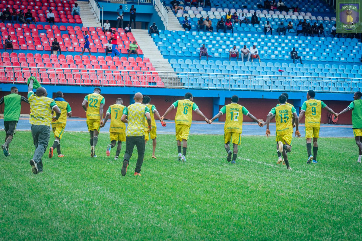 UghelliRovers's tweet photo. As we go into the finals of the Bet9ja Asaba Cup today, we adorn the warrior spirit like all our fans. Today is for Victory. 

Ughelli Rovers - Love and Hardwork 💚💛

#AsabaSuperCup #UghelliRovers #itel https://t.co/4cAYlswmYE
