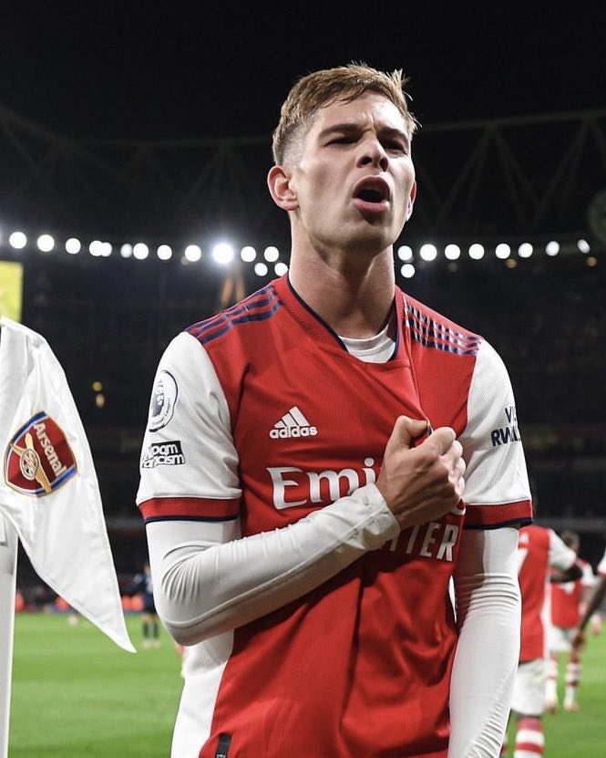 Tambo (@t_bone_scott) on Twitter photo Still coming to terms with the Emile Smith-Rowe departure. A real heart-wrencher 💔
A rising star before our eyes…
From Hale End at 10 to becoming our No. 10. A brave and shining light in our darkest hours 💫
We love you dude. Let it rip 👊<a href="/emilesmithrowe/">Emile Smith Rowe</a>
#ESR #AFC #FFC Still coming to terms with the Emile Smith-Rowe departure. A real heart-wrencher 💔
A rising star before our eyes…
From Hale End at 10 to becoming our No. 10. A brave and shining light in our darkest hours 💫
We love you dude. Let it rip 👊<a href="/emilesmithrowe/">Emile Smith Rowe</a>
#ESR #AFC #FFC