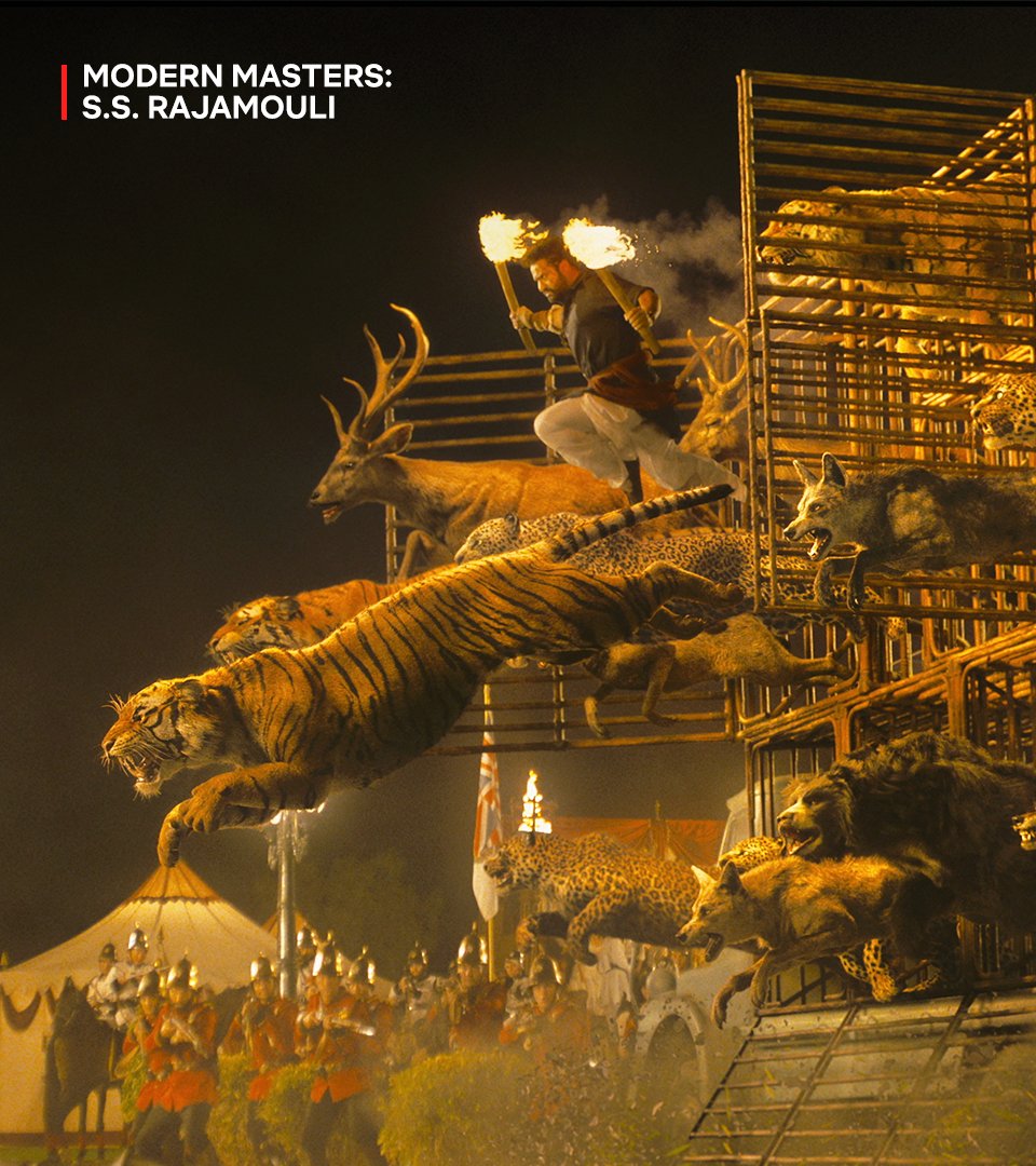 NetflixIndia's tweet photo. The Art vs The Artist 

#ModernMastersOnNetflix @ssrajamouli https://t.co/44Pul4g5cd
