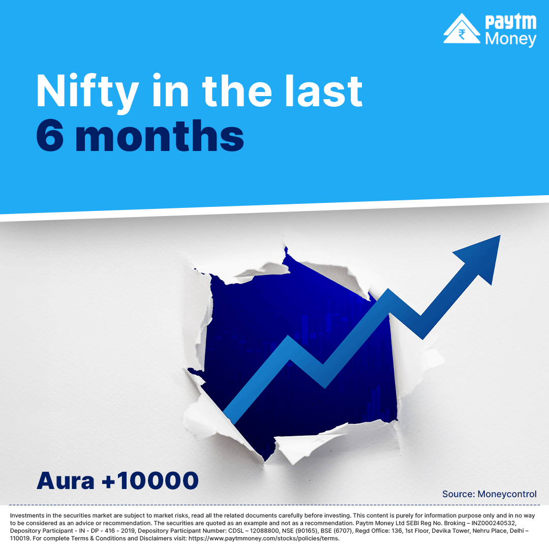PaytmMoney's tweet photo. Witness the "aura" of the Bull🔥
#PaytmMoney #Nifty #NiftyHigh #MarketMemes #Meme #StockMarketMemes #StockMarket https://t.co/p8opAcxdY4