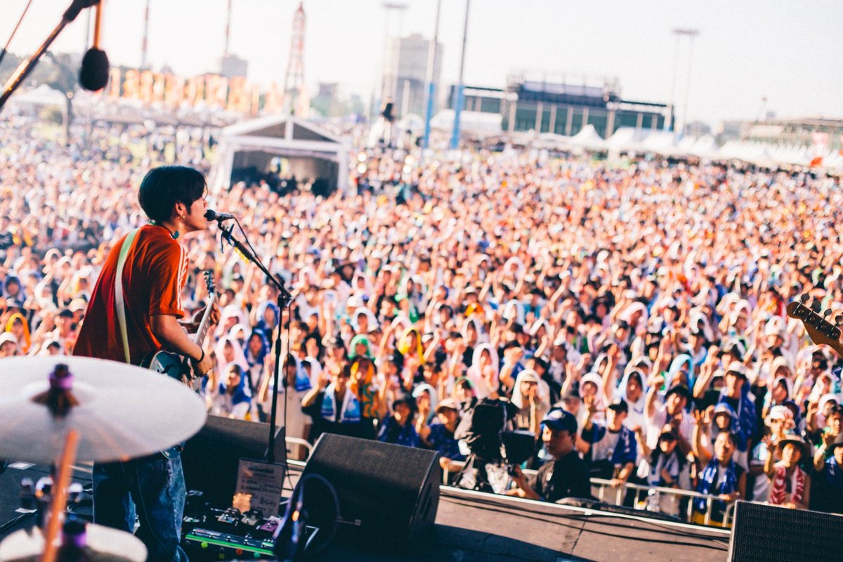 mizkan_ajipon's tweet photo. ROCK IN JAPAN FES.ありがとうございました！
夏みたいな日に最高の夏の日をみんなからもらいました。またよろしく！ https://t.co/CN1SLG9eEx