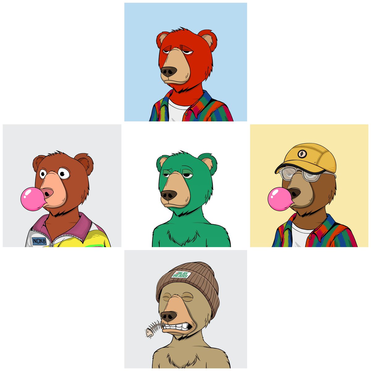 bearishbrent's tweet image. Always love for my first NFT collection @Not_OkayBears! Pretty stoked to hear that @thevoiceofcash &amp;amp; @timshadyeth have something cooking! 🧑‍🍳🔥🥘 I’m BEARish AF! 👏 Those listings are getting thin, too! 🛒🐻🤏👀 Bought a few that I’ve had my eye on! 💯 
#NotOkay #WeBearish