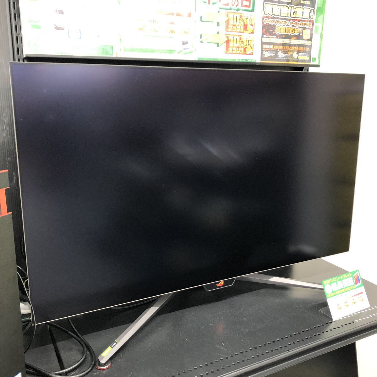 値下げしました！ #ASUS の41.5型 #有機ELモニタ ROG Swift OLED