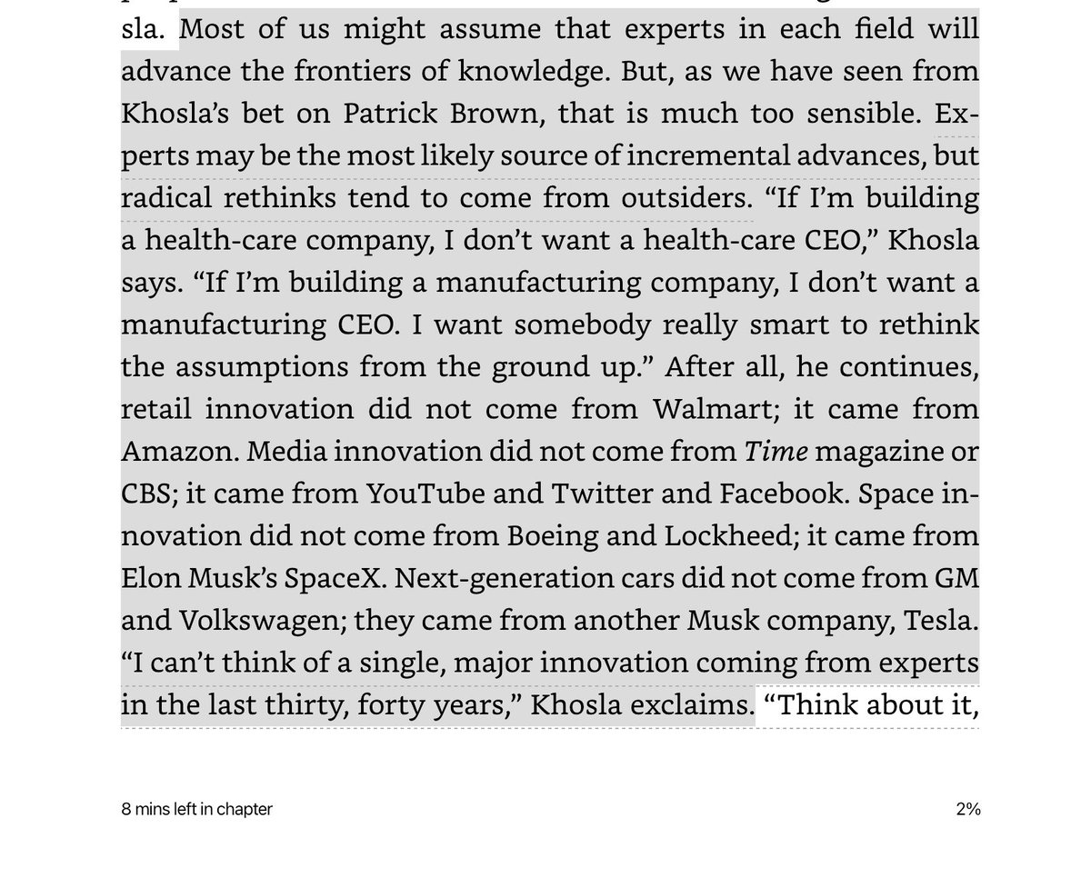KalpenParekh's tweet photo. The curse of expertise 

 📖 Power Law https://t.co/XF2s3wp6Tw