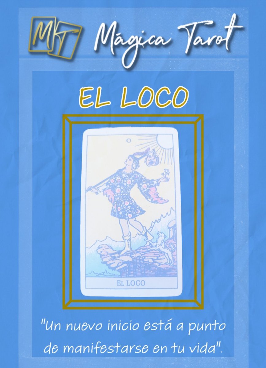 " Un nuevo inicio está a punto de manifestarse en tu vida"
Decreta: -" Hecho está"-
Reserva tu consulta de Tarot 👇👇👇
wa.me/+34881258697

#tarot #tarotcards #tarotraiders #tarotonline #mágicatarot #Leo #Acuario #Piscis #geminis #espiritualidad #llamasparejas