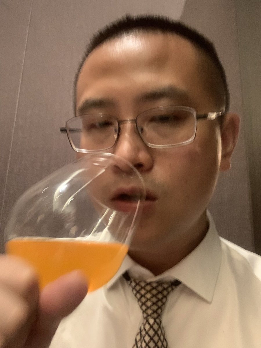JamesCageWhite's tweet photo. I’m drinking orange juice as reward https://t.co/8FxmUDxk8R