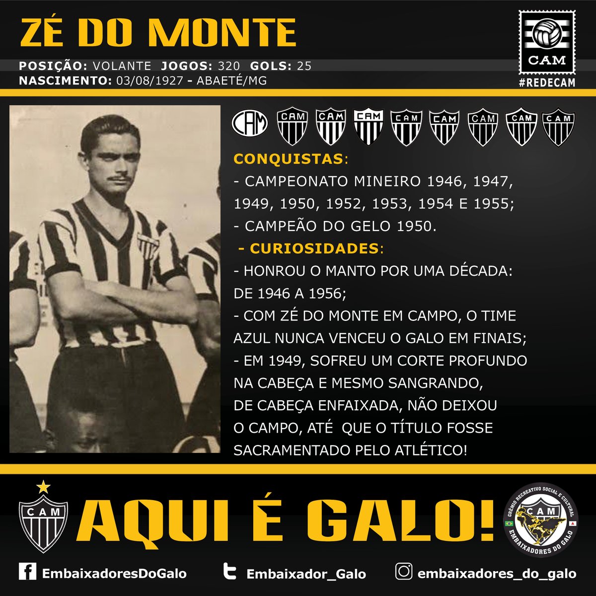 Embaixadores do Galo tweet media